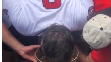 Alexander Ovechkin Does Keg Stands Off The Stanley Cup, Goes Shirtless And Jumps Into Georgetown Waterfront Fountain