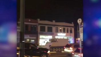 Police Chased A Stolen Armored Military Vehicle Through Virginia Last Night In Epic Car Chase