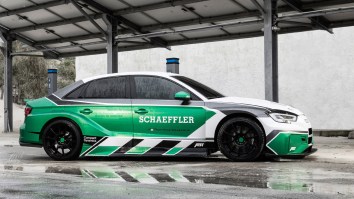 This Neck-Snappingly Fast 1,200-HP Audi RS3 Created By Schaeffler Is A Technological Masterpiece