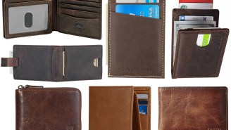Everyday Carry: Brown Leather Wallets Under $40