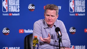 Steve Kerr Hilariously Mocks LeBron James’ During Postgame Press Conference