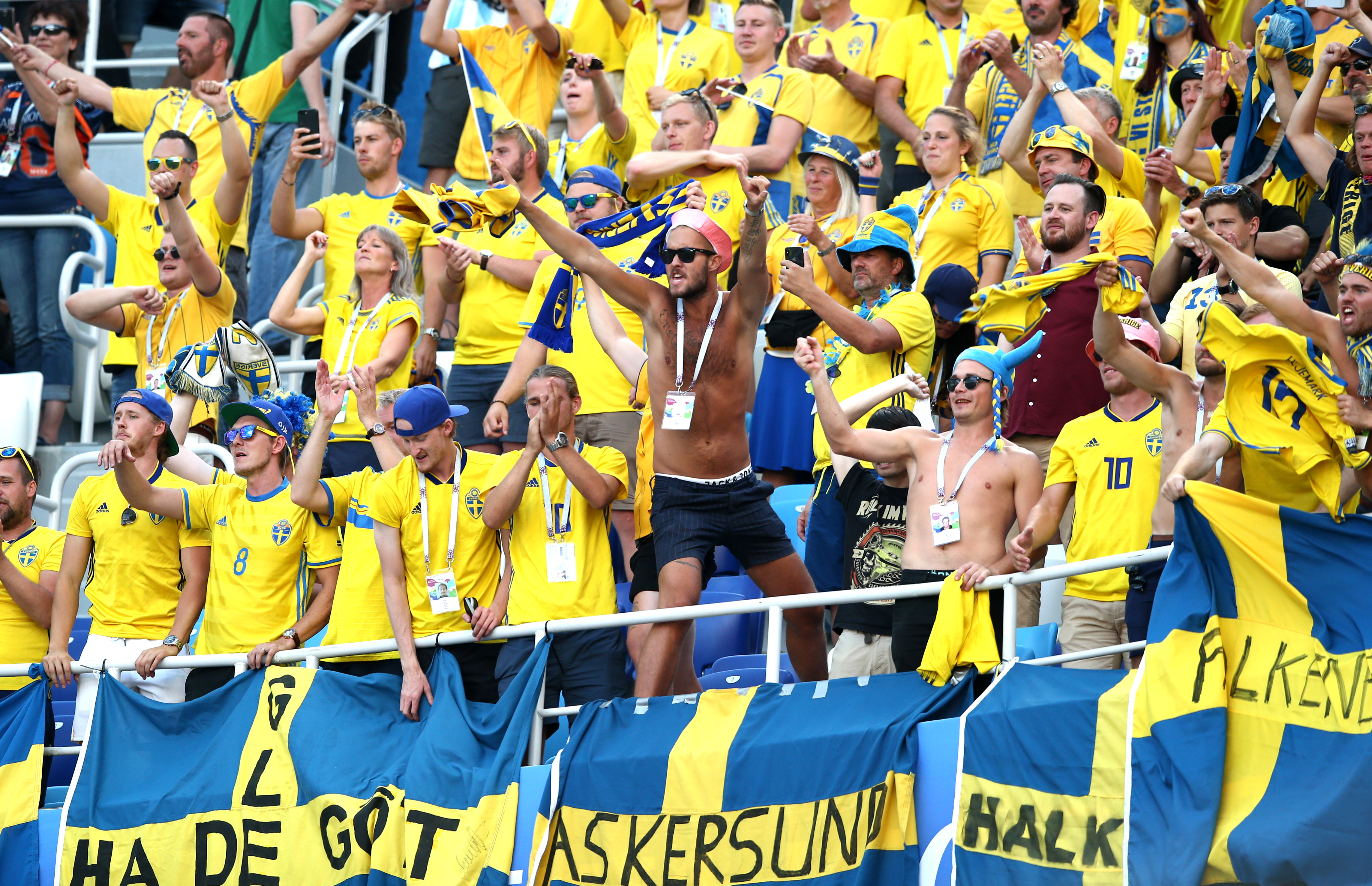 Swedish Fans Literally Drank A Russian Town Dry After Securing First World Cup - BroBible