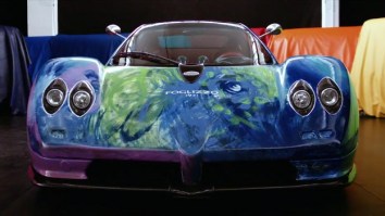 This One-Of-A-Kind Hand-Painted Pagani Zonda S Supercar Is An Automotive Masterpiece