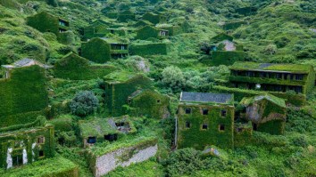 Ghost Town Overrun By Vegetation Has Become One Of The Coolest, Creepiest, Hiking Destinations