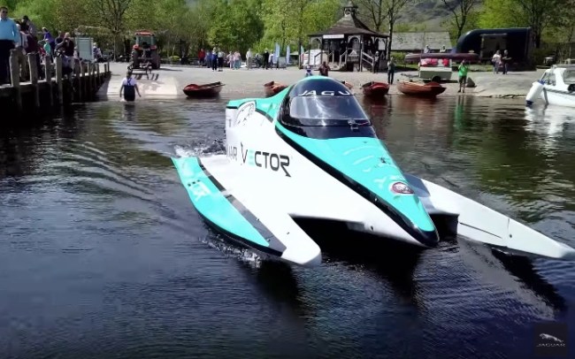 Jaguar Electric Water Speed Record