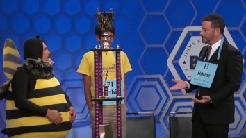 Jimmy Kimmel Squares Off Against The Scripps Spelling Bee Winner And They Both Get Rocked