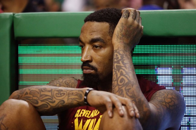jr smith cleveland cavaliers staring
