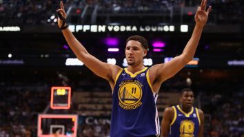 Klay Thompson Got Absolutely Dominated In Pop-A-Shot By A Little Girl