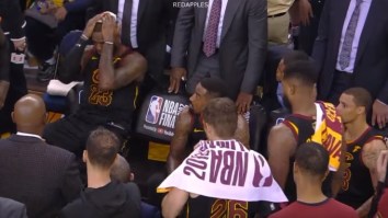 LeBron James Played Last Three Games With ‘Severe Right Hand’ Injury He Suffered After He Punched Blackboard Following JR Smith Blunder In Game 1
