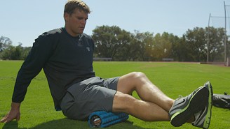 Save $14 On The Collapsible Foam Roller Created By A Former NFL Lineman