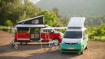 Nissan’s All-Electric e-NV200 Camper Van Will Make You Want To Tour Everywhere