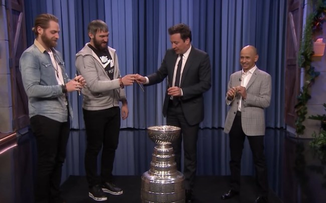 Ovechkin Holtby Fallon
