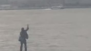 The Commute To New York City Is So Abominable That One Man Paddle Boards Across The Hudson River
