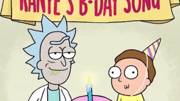Rick And Morty Wish A Very Happy Birthday To Kanye West With Special Song