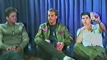 Long-Lost Footage Of ‘Top Gun’ Cast Interviews From USS Enterprise Unearthed