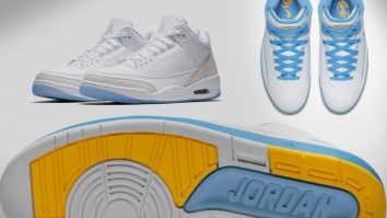 The Classic Air Jordan II ‘Melo’ And Air Jordan III ‘Triple White’ Are Back And Better Than Ever