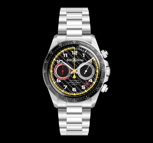 bell ross renault f1 watch chronograph
