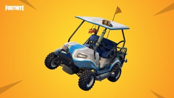 This Botched ‘Fortnite’ Rescue Attempt Involving A Golf Cart And A Cliff Has A True ‘Wait For It’ Moment