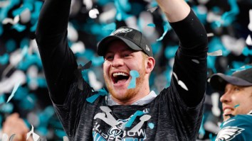 Carson Wentz And His Girlfriend Madison Oberg Got Married, His Knee Appears To Be Healed
