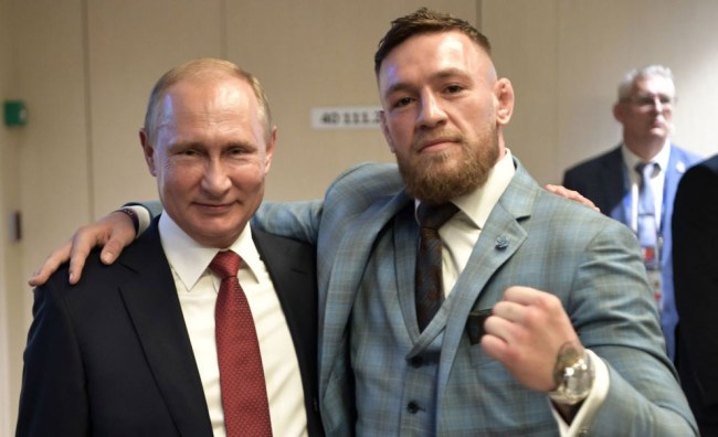 Conor McGregor Vladimir Putin World Cup