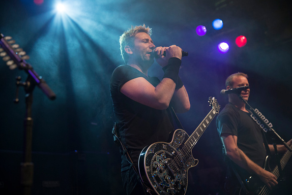 Chad Kroeger of Nickelback performs on stage at the special announcement and live performance at the House of Blues on the Sunset Strip November 5, 2014 in West Hollywood, California. 