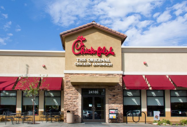 chick-fil-a cleanest fast food restaurant