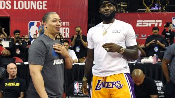 LeBron Has A New Mural In Los Angeles And It Is Straight Up Disrespectful