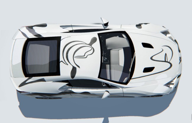 Lexus LFA Art Car 24 Hours Spa