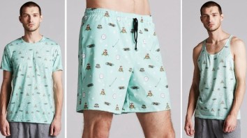 These Dope Golf-Inspired Swim Trunks Are For Dudes Who Spend More Time In The Sand Than David Hasselhoff