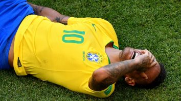 Neymar Has Wasted An Absurd Amount Of Time Lying On The Field During The World Cup