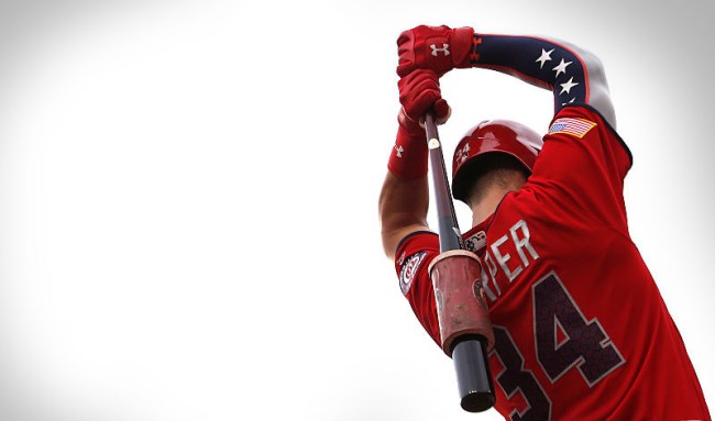 Bryce Harper wears special cleats in honor of Memorial Day