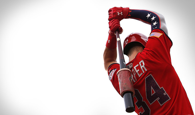 Bryce Harper's Special Under Armour 'Harper 3' Cleats For The 4th of July Are Patriotic AF 