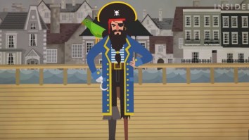 Here’s The History Of Why Pirates Always Have Talking Parrots On Their Shoulders In Pop Culture