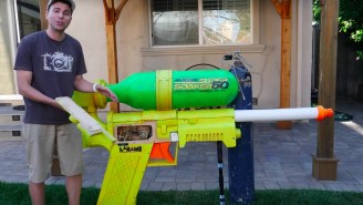 Someone Made World’s Largest Super Soaker And It Could Probably Put Out A Forest Fire