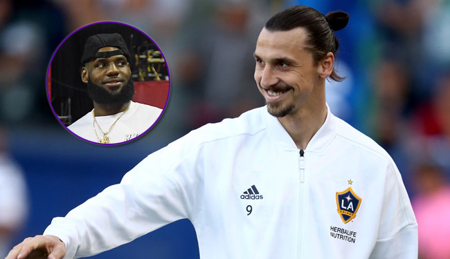 zlatan ibrahimovic lebron james