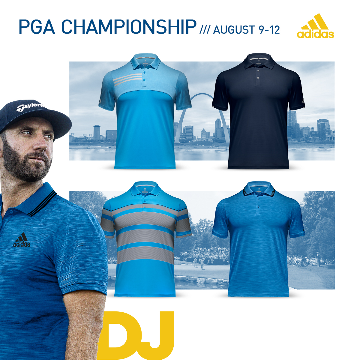Here's The Stylin' Adidas Golf Apparel DJ, Sergio And Rahm Will Wear At