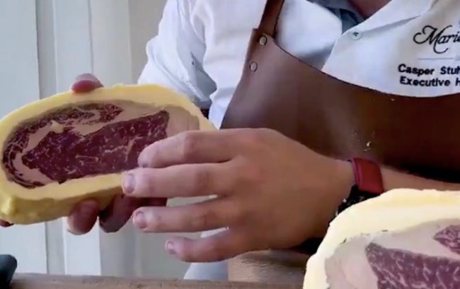 butter aged steak