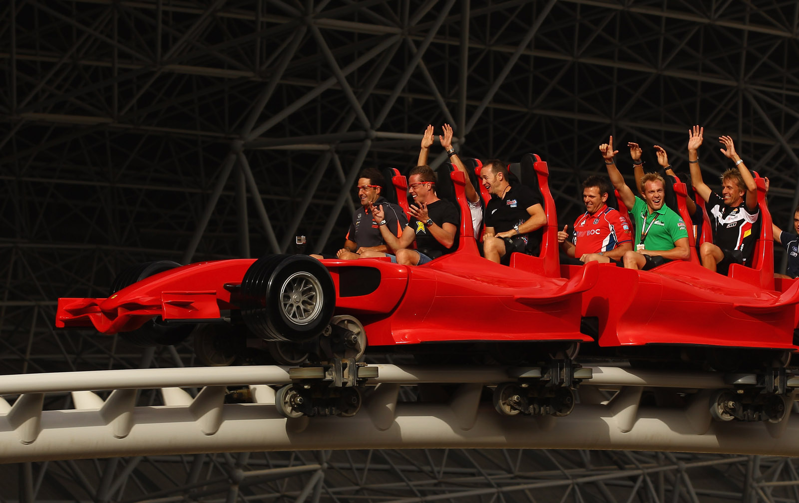 This Ferrari Themed Roller Coaster Is The World s Fastest And You