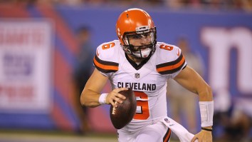 The Internet Roasts Baker Mayfield’s Ridiculous Underwear Photoshoot