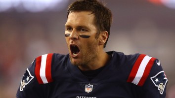 A Frustrated Tom Brady Got So Angry With His Receivers During Practice That He Punted Ball Into Crowd At Training Camp