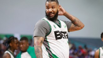 Rapper The Game Gets In Fist Fight With His Own Teammate In Drew League Game