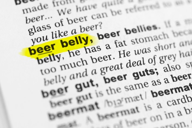 how to avoid getting beer belly