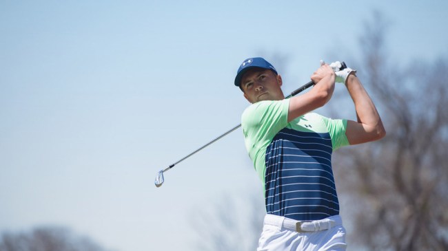 Jordan Spieth PGA Championship scripting Under Armour Golf Round 1