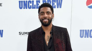 Kyrie Irving Showed Up Unannounced At Rucker Park To Watch Top HS Prospect Cole Anthony Show Out