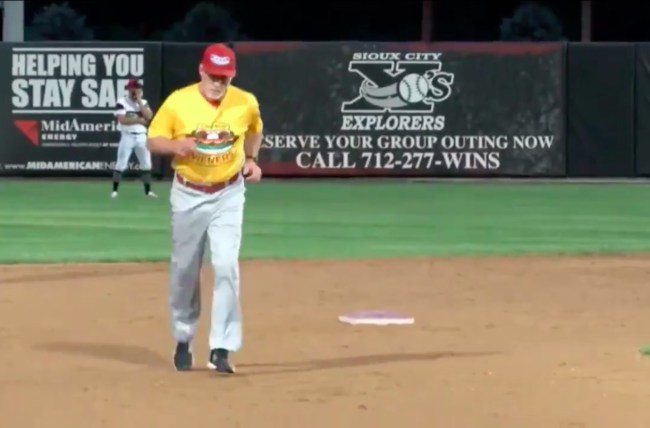 minor league manager home run freakout