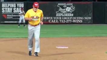 A Minor League Baseball Manager Did A Full Home Run Trot After Freaking Out About A Call