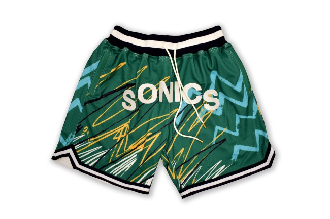 nba jam seattle supersonic shorts