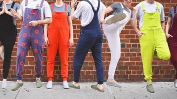 These Ultra Comfortable Overalls Made Out Of Sweatpants Material Will Take Your Lazy Sundays To The Next Level