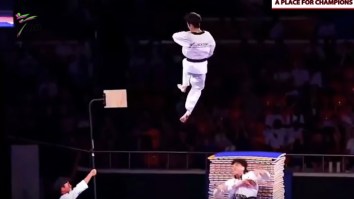 The South Korean Taekwondo Team’s Routine Is Like ‘The Matrix’ On Steroids But With Actual Flying Humans