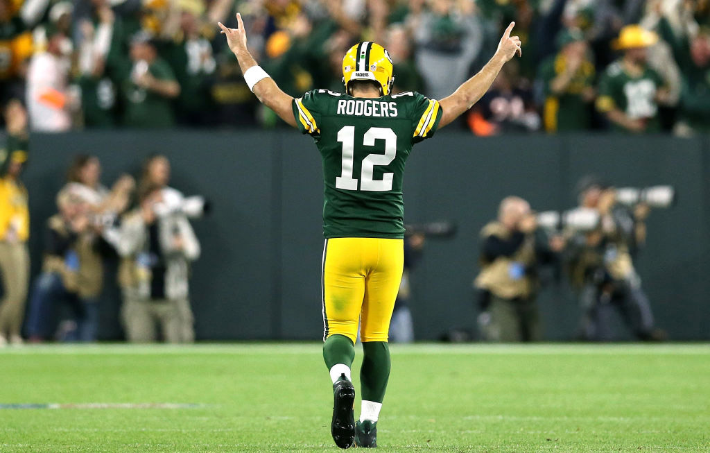 Aaron Rodgers was on Percocet during this postgame interview, NFL